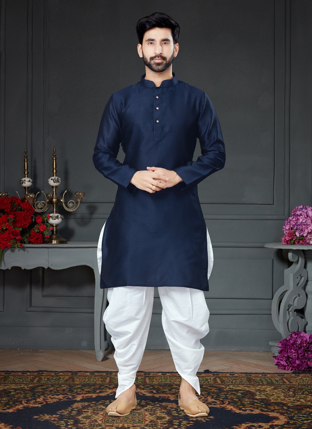 Dhoti kurta for gents hotsell