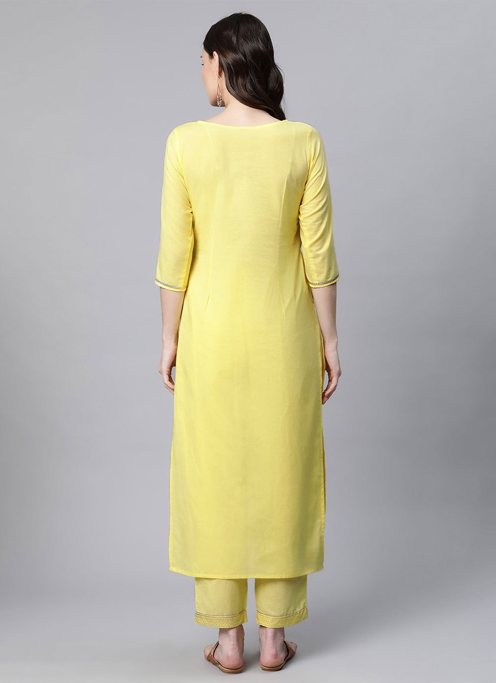 Casual Kurti Cotton Sea Green Foil Print Kurtis