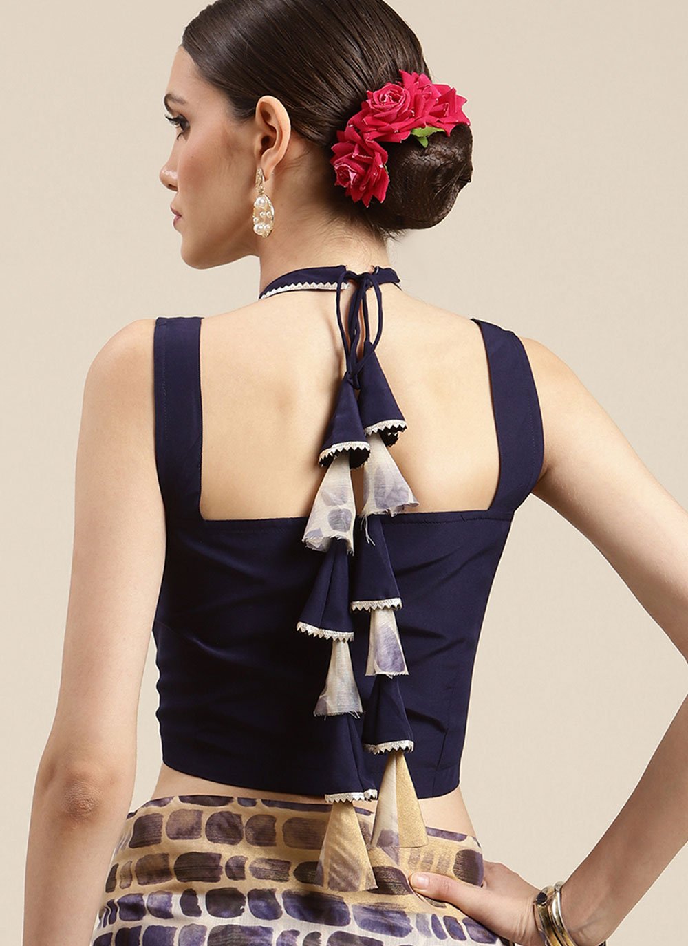 Trendy Saree Chanderi Multi Colour Digital Print Saree