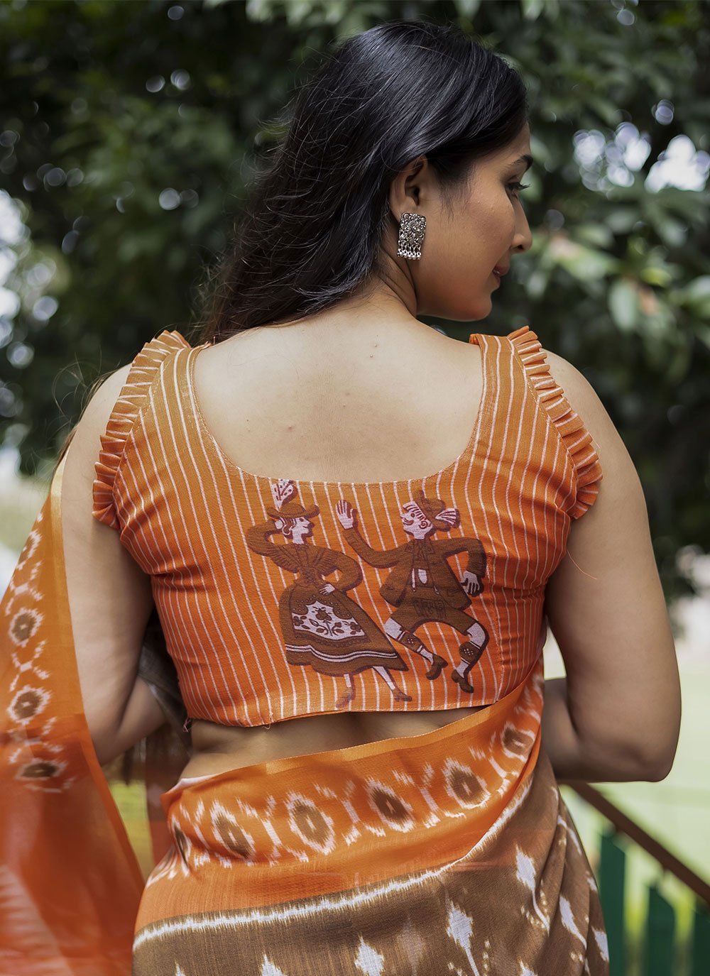 Contemporary Cotton Multi Colour Digital Print Saree