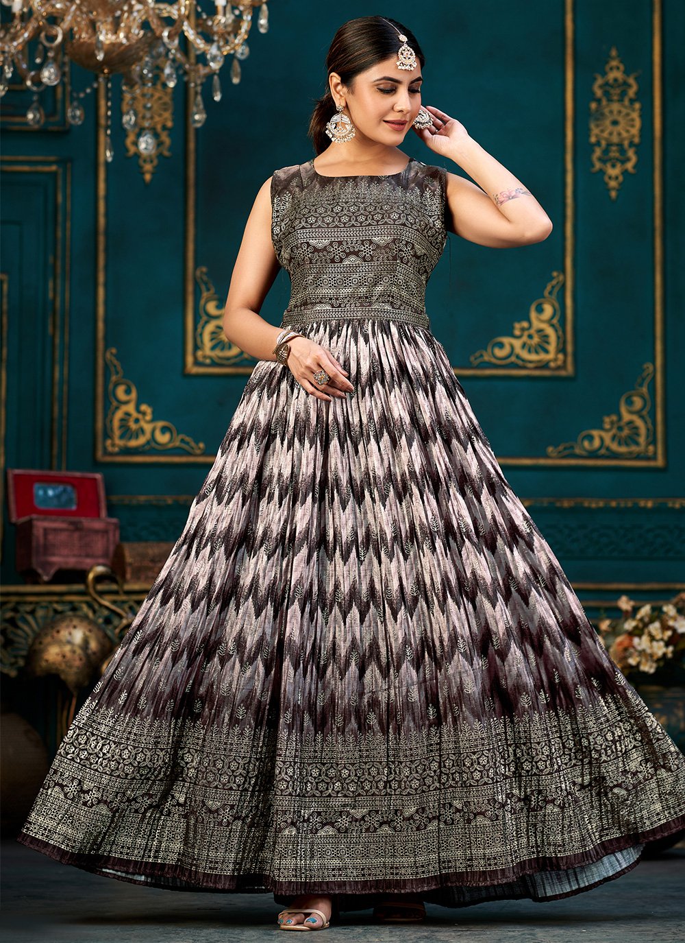 Digital hotsell print gown