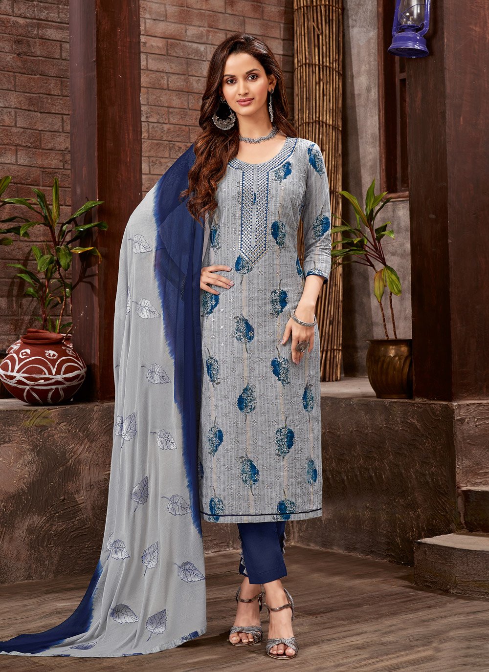 Ladies Salwar Suits With Pants Dress Pant Design Casual Wear