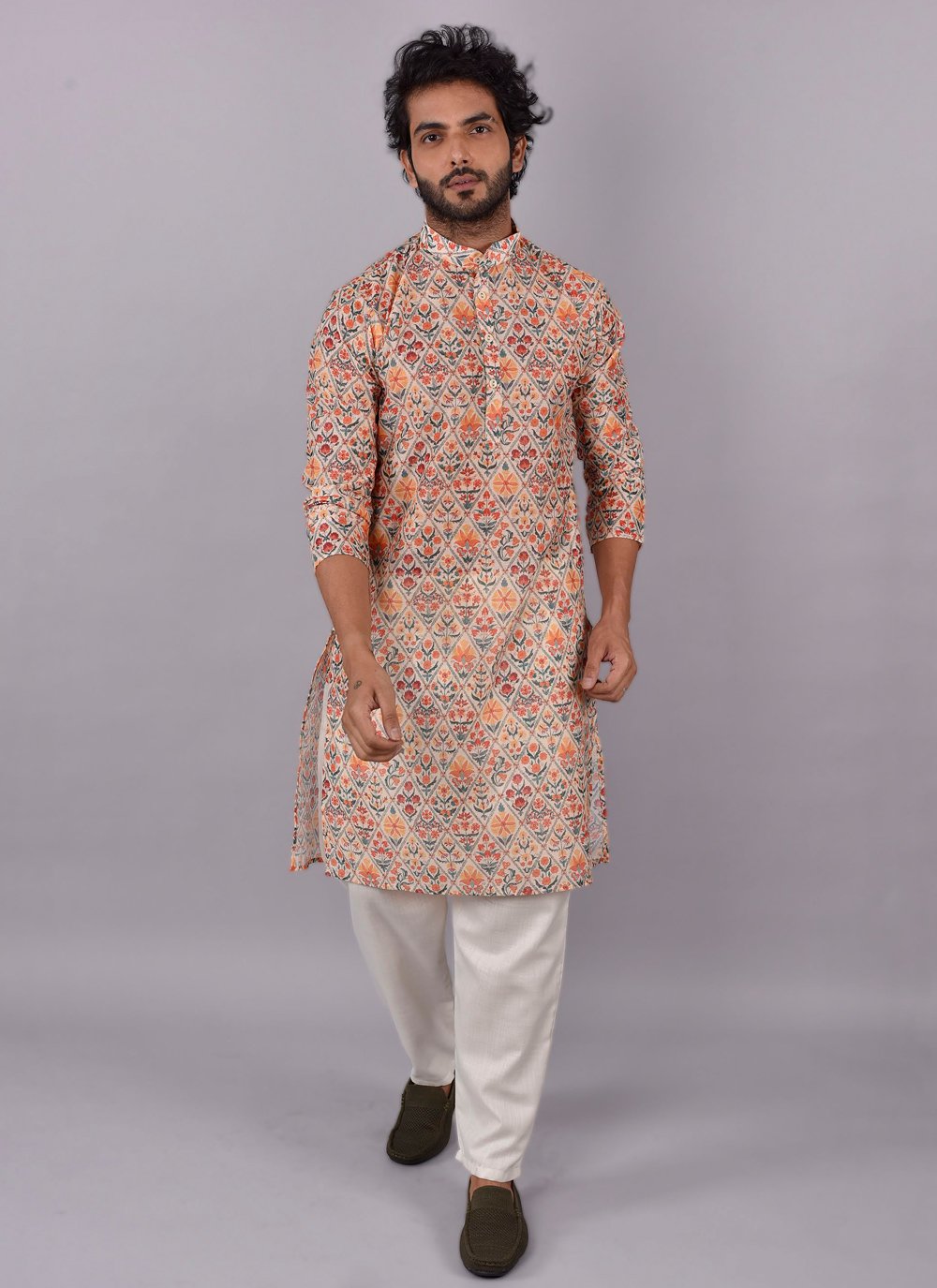 Multi coloured clearance kurta