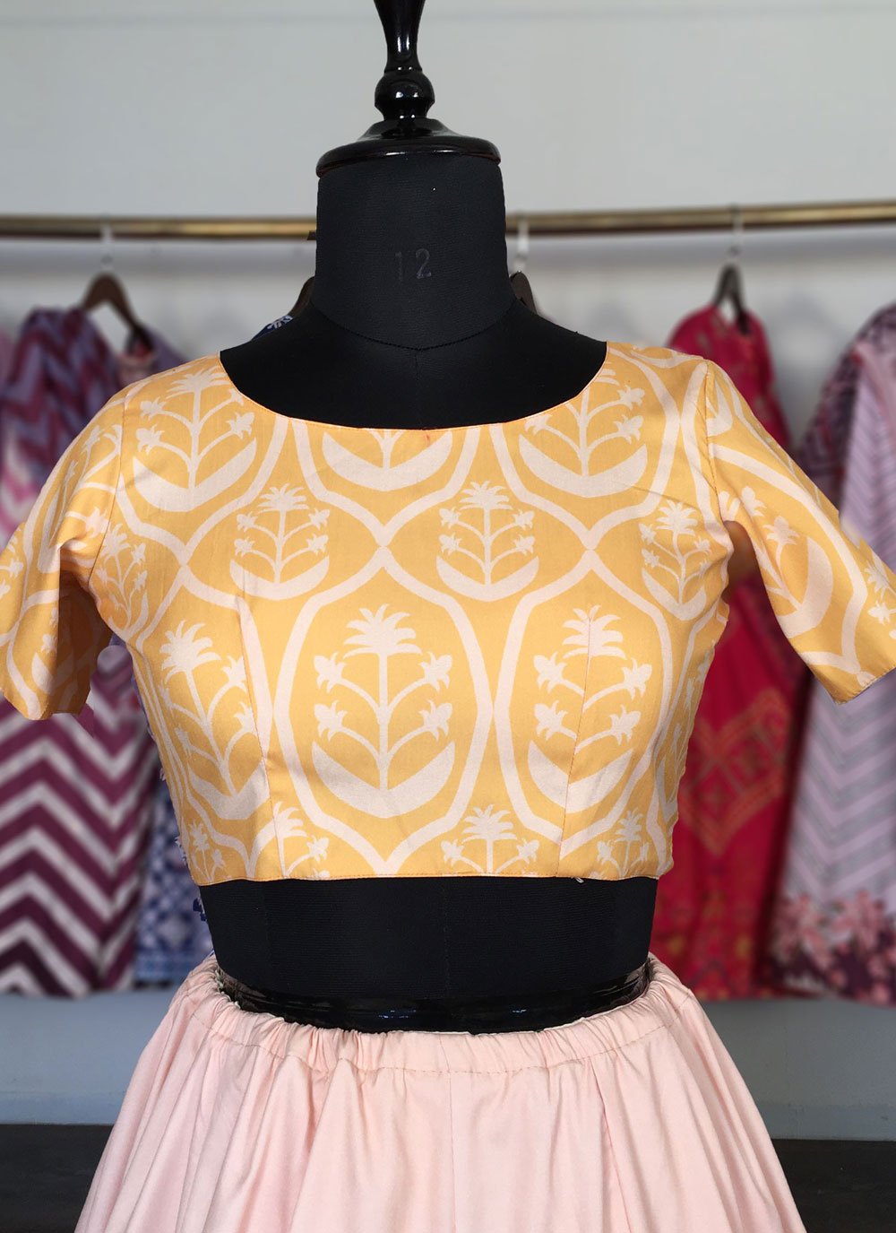 A Line Lehenga Silk Multi Colour Print Lehenga Choli