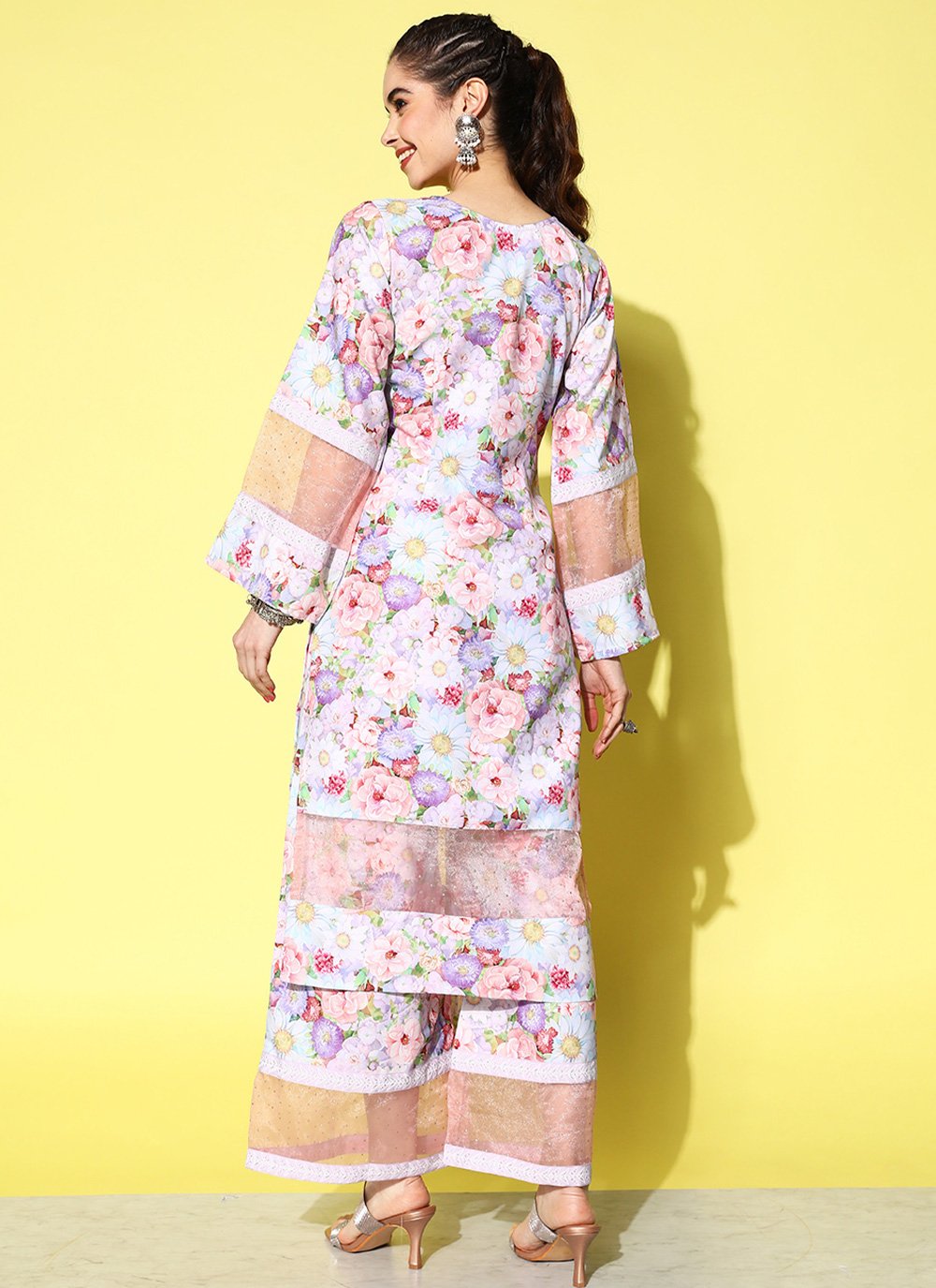 Casual Kurti Rayon White Print Kurtis