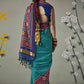 Classic Patola Silk Aqua Blue Weaving Saree