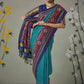 Classic Patola Silk Aqua Blue Weaving Saree