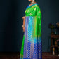 Classic Art Banarasi Silk Green Woven Saree