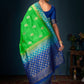 Classic Art Banarasi Silk Green Woven Saree