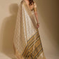 Trendy Saree Art Silk Cream Print Saree