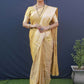 Classic Banarasi Silk Yellow Jacquard Work Saree