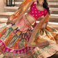 Lehenga Choli Banarasi Silk Multi Colour Embroidered Lehenga Choli