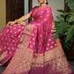 Classic Banarasi Silk Purple Weaving Saree