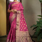 Classic Banarasi Silk Purple Weaving Saree