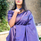 Classic Banarasi Silk Purple Weaving Saree