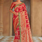 Classic Banarasi Silk Red Weaving Saree