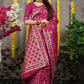 Classic Banarasi Silk Rani Jacquard Work Saree