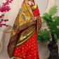 Traditional Saree Banarasi Silk Red Weaving Saree