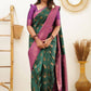 Classic Banarasi Silk Green Weaving Saree