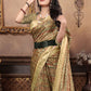 Trendy Saree Banarasi Silk Multi Colour Digital Print Saree