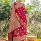 Traditional Saree Banarasi Silk Rani Weaving Saree
