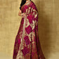 Bandhej Saree Silk Magenta Weaving Saree