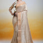 Classic Cotton Silk Beige Woven Saree