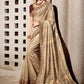 Trendy Saree Cotton Beige Lace Saree