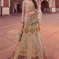 Lehenga Choli Silk Beige Embroidered Lehenga Choli