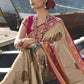 Contemporary Silk Beige Weaving Saree
