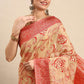 Trendy Saree Soft Cotton Beige Weaving Saree