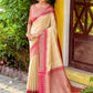 Trendy Saree Silk Beige Woven Saree