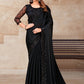 Classic Silk Black Patch Border Saree