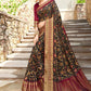 Classic Silk Viscose Black Weaving Saree