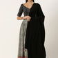 Lehenga Choli Cotton Black Foil Print Lehenga Choli
