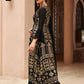 Salwar Suit Chinon Georgette Black Embroidered Salwar Kameez