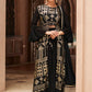 Salwar Suit Chinon Georgette Black Embroidered Salwar Kameez