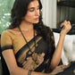 Contemporary Georgette Black Lace Saree