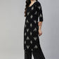 Salwar Suit Cotton Black Print Salwar Kameez