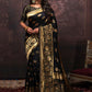 Classic Silk Black Weaving Saree