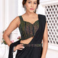 Designer Imported Black Broches Saree