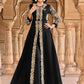 Pakistani Salwar Suit Georgette Black Embroidered Salwar Kameez