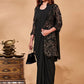 Classic Imported Black Sequins Saree