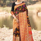 Classic Silk Black Weaving Saree