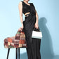 Classic Silk Black Plain Saree