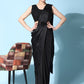 Classic Silk Black Plain Saree