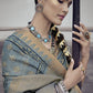 Classic Silk Blue Digital Print Saree
