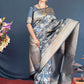 Classic Banarasi Silk Blue Weaving Saree