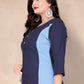 Casual Kurti Cotton Blue Plain Kurtis