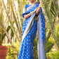 Classic Jacquard Silk Blue Zari Saree